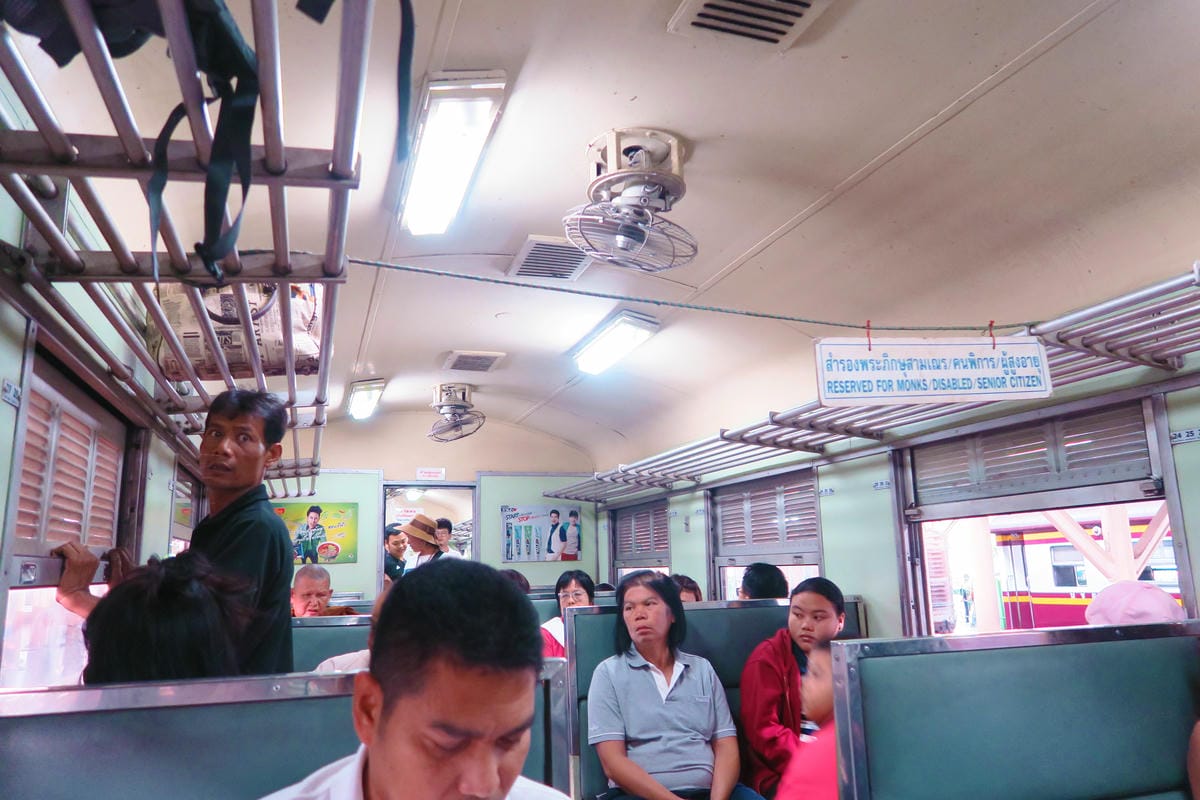 【泰國|大城】鐵道之旅!曼谷到大城Ayutthaya的火車交 【泰國|大城】鐵道之旅!曼谷到大城Ayutthaya的火車交