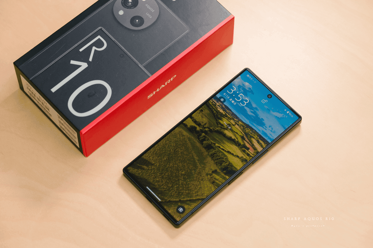 【SHARP】科技淬鍊的美學：AQUOS R10 開箱｜20