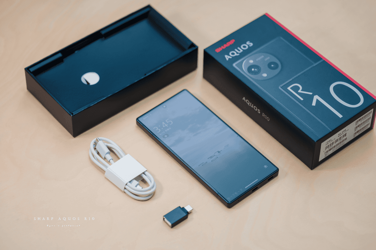 【SHARP】科技淬鍊的美學：AQUOS R10 開箱｜20
